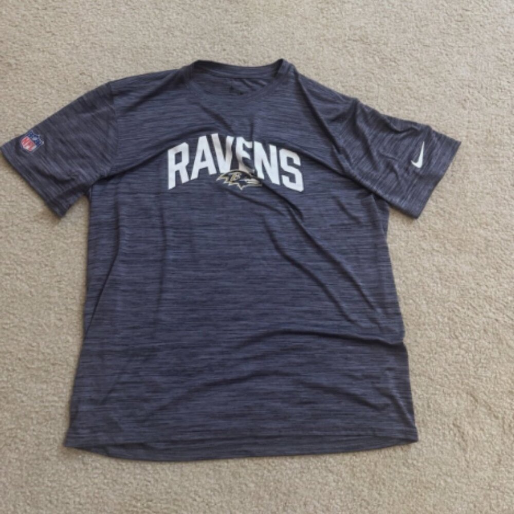 Men’s Nike Baltimore Ravens Gray T-Shirt - Size Xl